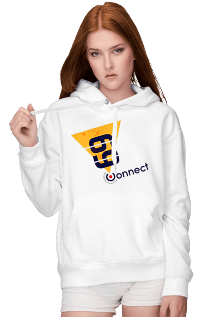 Жіноче худі з принтом "69  є контакт". Жарт, контакт, прикол, секс. 2070702