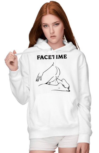 Жіноче худі з принтом "Фейстайм". Вульгарна, гумор, прикольна, смішна, фейстайм. 2070702