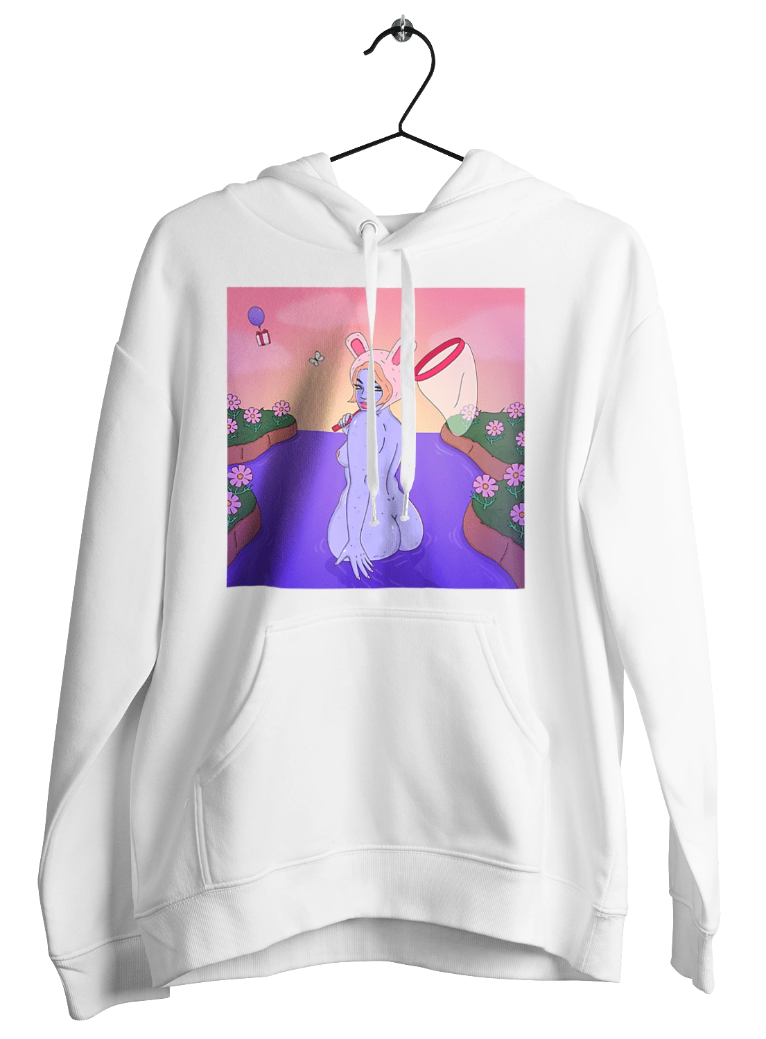 Purple Girl On The Hunt