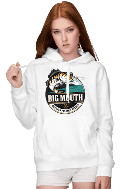 Women`s hoodie with prints Fishing. Fish, fisherman, fisherman`s fork, fishing, hobby. 2070702