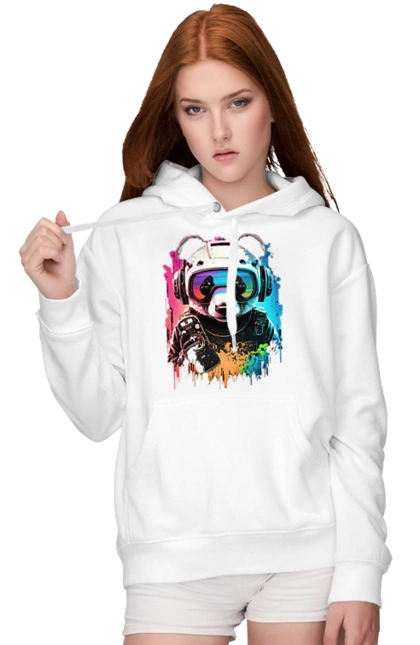 Панда в VR шолом