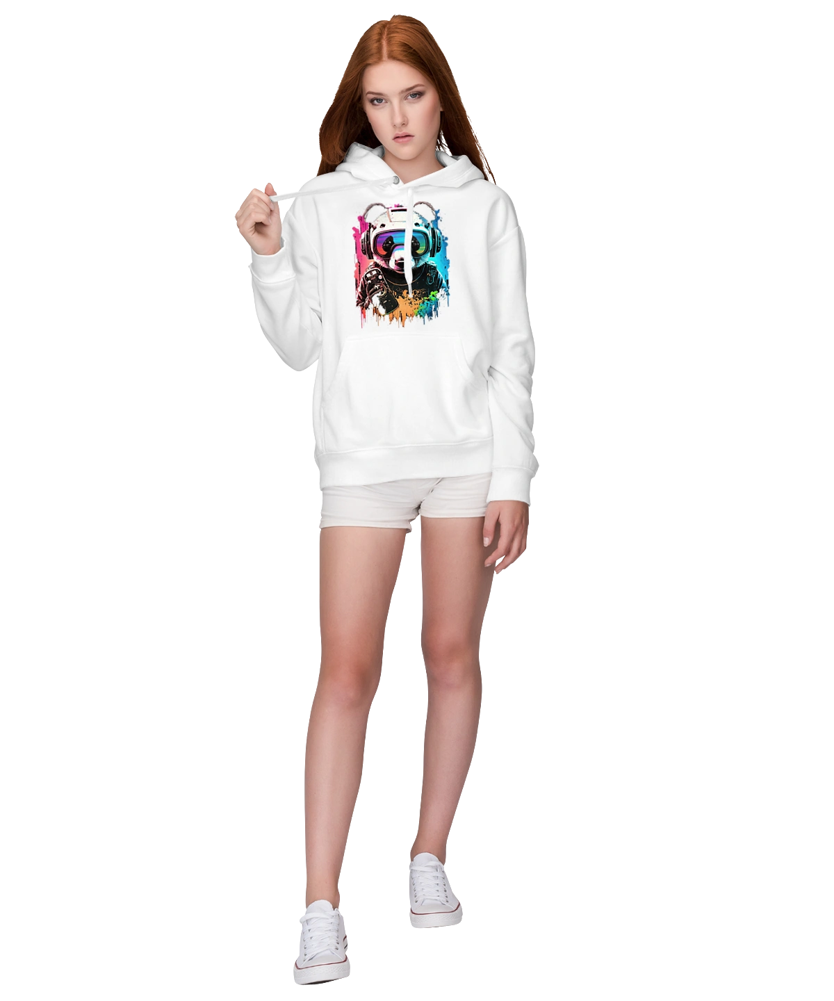 Панда в VR шолом