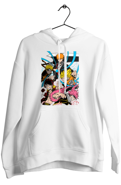 Women's hoodie with prints Anime. Anime, fandom, light novel, manga. 2070702