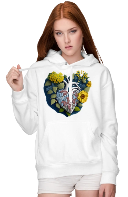 Сердце цветы