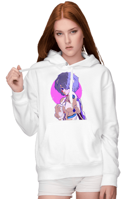 Women's hoodie with prints Evangelion Rei. Anime, evangelion, eve, kaoru, manga, rei ayanami, shinji. 2070702