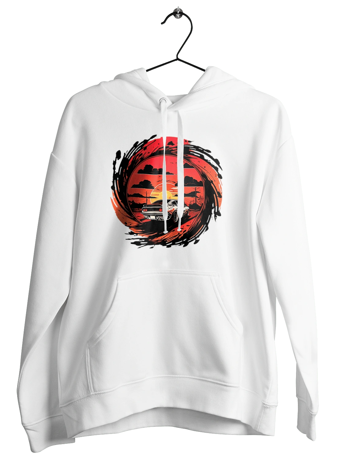 Феррари на закате