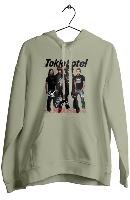 Women's hoodie with prints Tokio Hotel. Alternative rock, electronic rock, group, music, pop, pop rock, power pop, rock, tokio hotel. 2070702