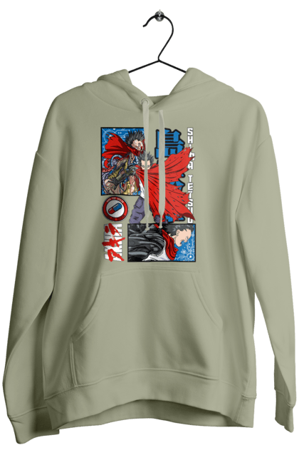 Women's hoodie with prints Akira Tetsuo Shima. Akira, anime, cyberpunk, manga, tetsuo shima. 2070702