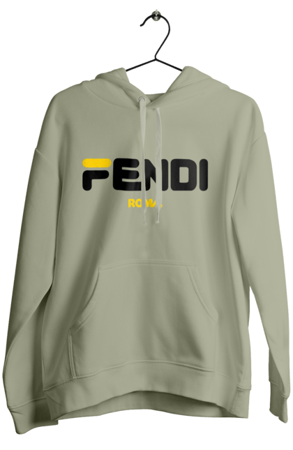 Жіноче худі з принтом "Fendi". Fendi, lvmh, бренд, будинок моди, італія, люкс, мода, одяг, сумка, фенді. 2070702