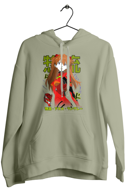 Women's hoodie with prints Evangelion Asuka. Anime, asuka, asuka langley sorry, eva 02, evangelion, eve, kaoru, manga, ray, shinji. 2070702