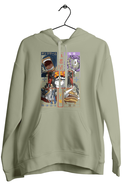 Women's hoodie with prints One Piece Gorosei. Adventures, anime, fantasy, five elders, gorosei, light novel, manga, one piece, tv series. 2070702