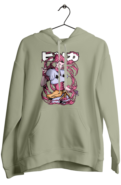 Women's hoodie with prints Hunter x Hunter Hisoka. Anime, antagonist, character, hisoka, hunter x hunter, manga. 2070702