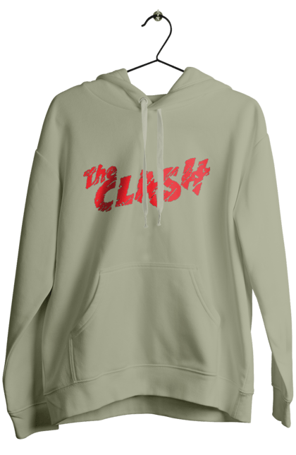 Women's hoodie with prints The Clash. Clash, dub, group, music, punk, punk rock, reggae, rock, rock`n`roll. 2070702