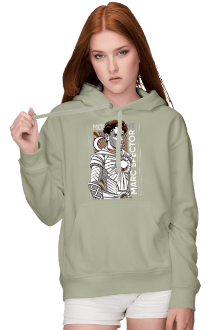 Women's hoodie with prints Moon Knight. Marc spector, marvel, mcu, moon knight, series, steven grant, tv show. 2070702