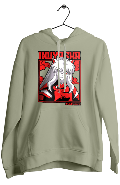 Women's hoodie with prints Inuyasha. Anime, guardian demon, inuyasha, manga, rumiko takahashi. 2070702