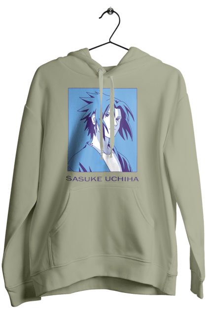 Жіноче худі з принтом "Наруто Саске Учіха". Naruto, sasuke, sasuke uchiha, аніме, команда 7, команда номер 7, манга, наруто, саске, саске учіха. 2070702