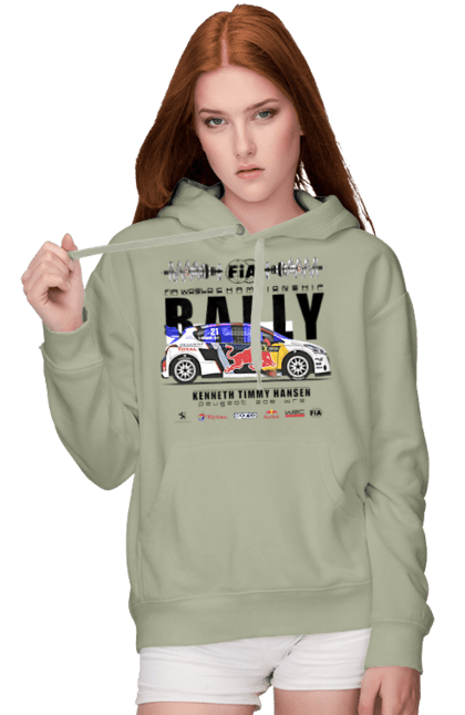 Women's hoodie with prints Red Bull Rally. Auto, automobile, car, race, rally, rally, red bull, redbull, sport. 2070702