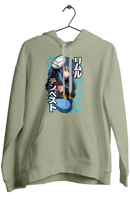 Women's hoodie with prints Regarding Reincarnated to Slime Rimuru Tempest. Anime, manga, reincarnated to slim, reincarnated to slime, rimuru, rimuru tempest, short story, slime. 2070702