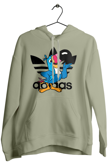 Жіноче худі з принтом "Adidas Тукан Сем". Adidas, froot loops, toucan sam, адідас, маскот, тукан сем. 2070702