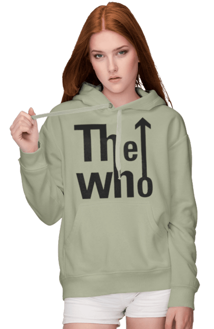 Women's hoodie with prints The Who. Art rock, freakbeat, hard rock, music, power pop, proto punk, rock, rock band, who. 2070702