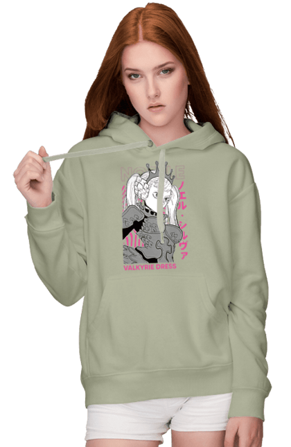 Women's hoodie with prints Black Clover Noelle Silva. Anime, black clover, manga, noelle, noelle silva. 2070702