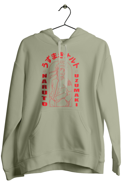 Women's hoodie with prints Naruto. Anime, character, manga, naruto, ninja, tv series. 2070702