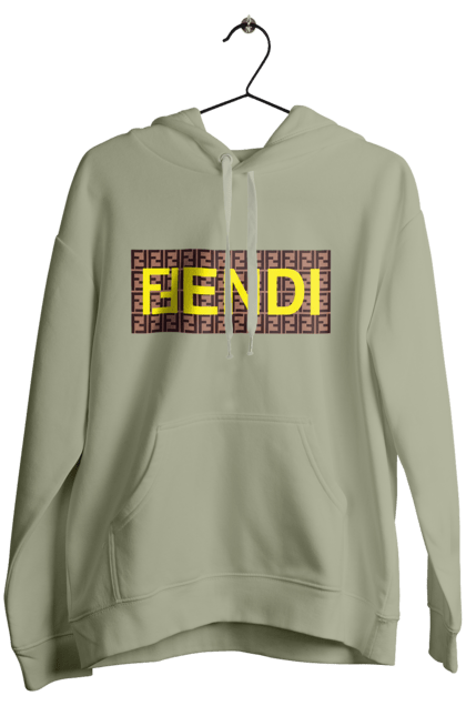 Жіноче худі з принтом "Fendi". Fendi, lvmh, бренд, будинок моди, італія, люкс, мода, одяг, сумка, фенді. 2070702