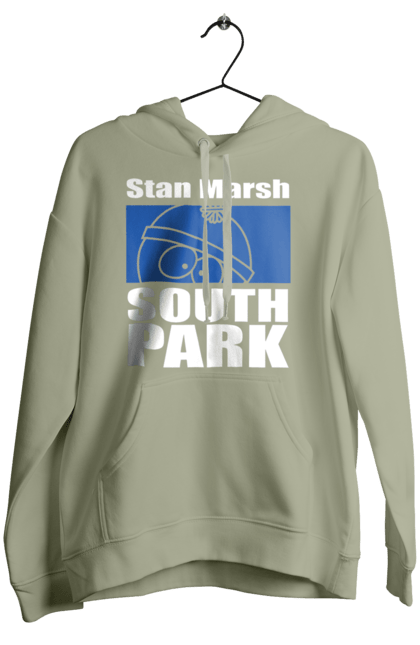 Women's hoodie with prints South Park Stan Marsh. Cartoon series, south park, stan, stan marsh. 2070702