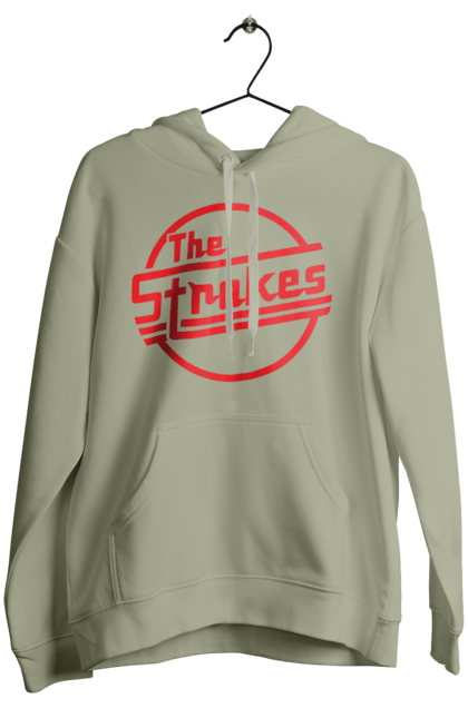 Женское худи с принтом The Strokes. Strokes, альтернативный рок, гаражный рок, группа, инди, инди-рок, музыка, постпанк-ривайвл, рок. 2070702