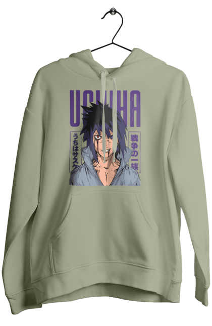 Жіноче худі з принтом "Наруто Саске Учіха". Naruto, sasuke, sasuke uchiha, аніме, команда 7, команда номер 7, манга, наруто, саске, саске учіха. 2070702