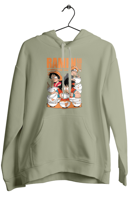 Women's hoodie with prints Ramen. Anime, characters, food, goku, luffy, manga, naruto, ramen. 2070702