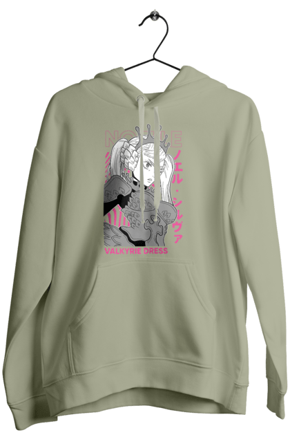 Women's hoodie with prints Black Clover Noelle Silva. Anime, black clover, manga, noelle, noelle silva. 2070702