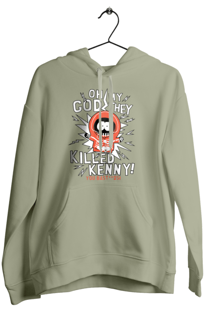 Women's hoodie with prints South Park Kenny. Cartoon series, kenny, kenny mccormick, south park. 2070702