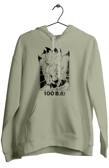 Women's hoodie with prints Dr. Stone Senku. Anime, dr. stone, ishigami, manga, senku, senku ishigami. 2070702