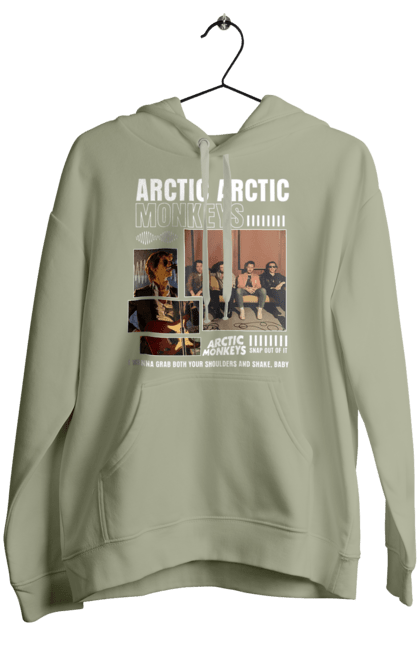 Women's hoodie with prints Arctic Monkeys. Arctic monkeys, garage rock, group, indie rock, music, post-punk revival, psychedelic rock, rock. 2070702