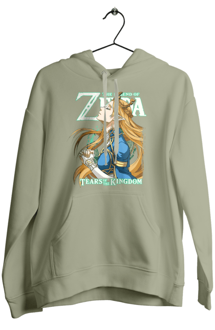 Women's hoodie with prints The Legend of Zelda Princess Zelda. Legend of zelda, nintendo, princess, princess zelda, zelda. 2070702