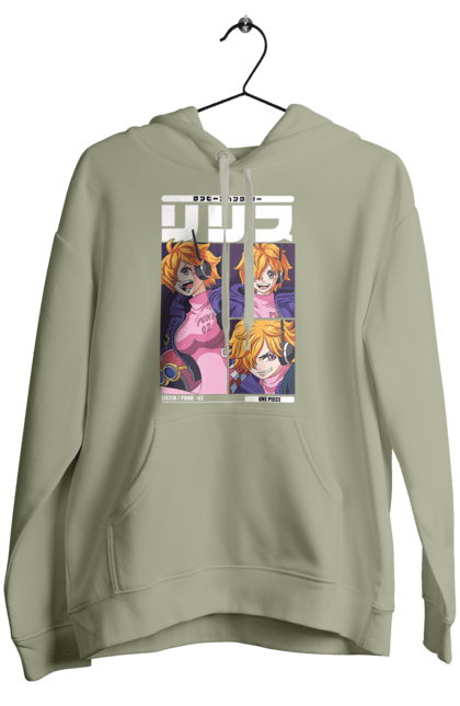 Women's hoodie with prints One Piece Lilith. Anime, lilith, manga, one piece, one piece, punk-02, vegapunk. 2070702