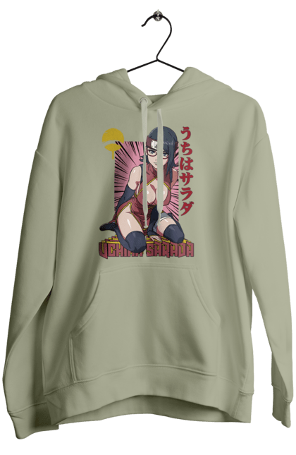 Women's hoodie with prints Boruto Sarada Uchiha. Anime, boruto, manga, sarada uchiha, tv series, uchiha. 2070702