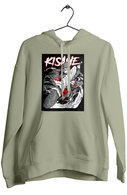 Women's hoodie with prints Naruto. Anime, character, kisame hoshigaki, manga, naruto, ninja, tv series. 2070702