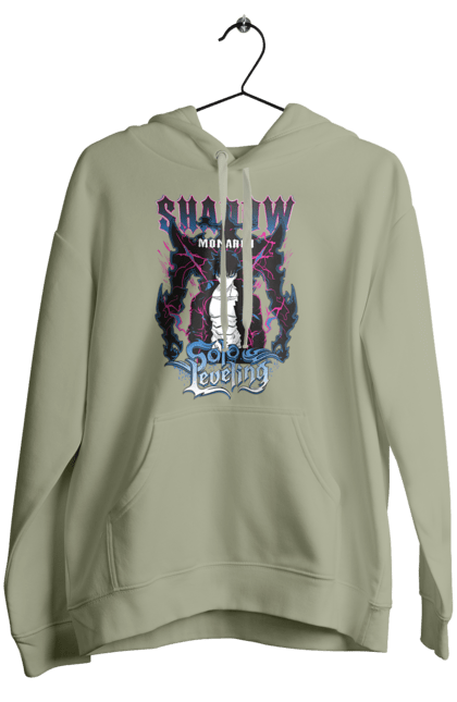 Women's hoodie with prints Solo Leveling. Anime, manga, solo leveling, sung jinwoo. 2070702