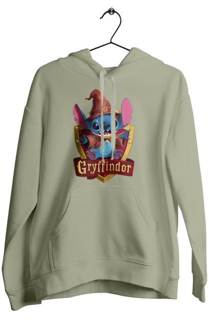 Жіноче худі з принтом "Стіч Ґрифіндор". Gryffindor, harry potter, hogwarts, stich, гаррі поттер, грифіндор, стіч, факультет, франшиза, хогвартс. 2070702