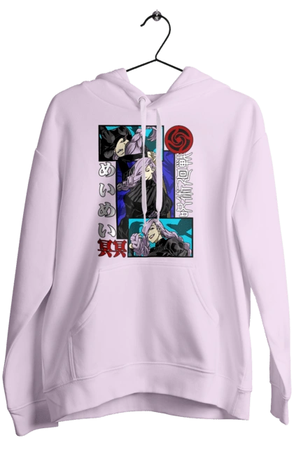 Women`s hoodie with prints Jujutsu Kaisen Mei Mei. Anime, dark fantasy, jujutsu kaisen, magic battle, manga, mei mei, mystic. 2070702