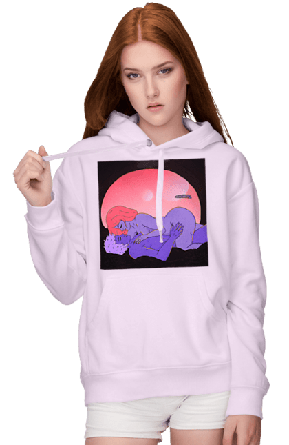 Жіноче худі з принтом "Інопланетяни Дівчина І Хлопець". Голі, дівчина, хлопець. 2070702