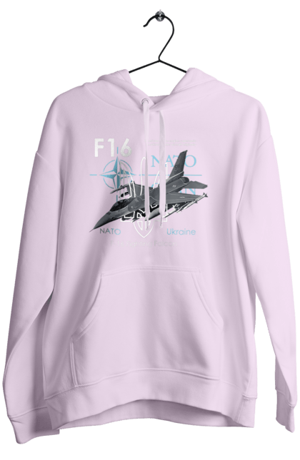Women`s hoodie with prints F16. F16, howitzer, nasams, suzanne, zaluzhny, zuzana. 2070702