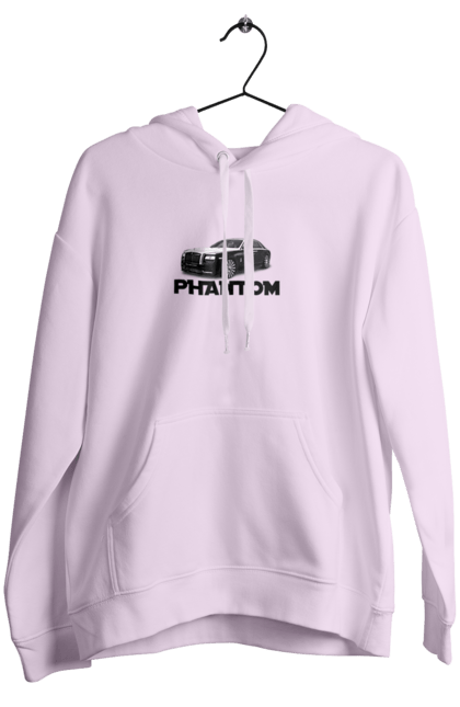 Жіноче худі з принтом "Ролс ройс". Авто, автомобіль, люкс клас, ролс ройс, седан, фантом. 2070702