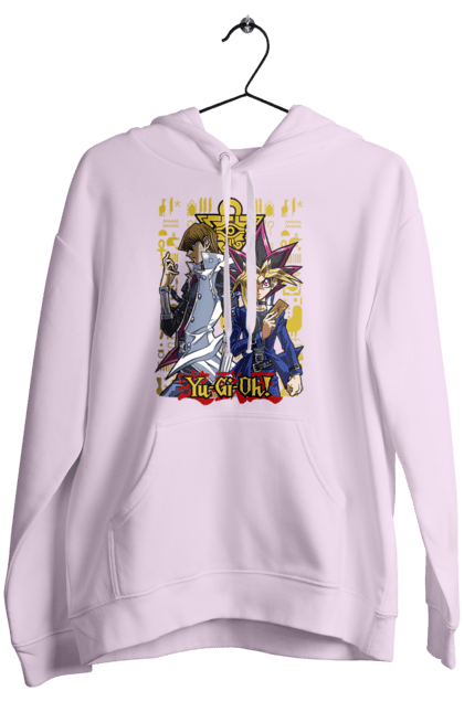 Women's hoodie with prints Yu Gi Oh! Seto Kaiba. Anime, manga, player, seto kaiba, shareholder, yu gi oh, yugio. 2070702