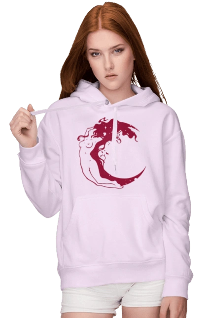 Дівчина місяць