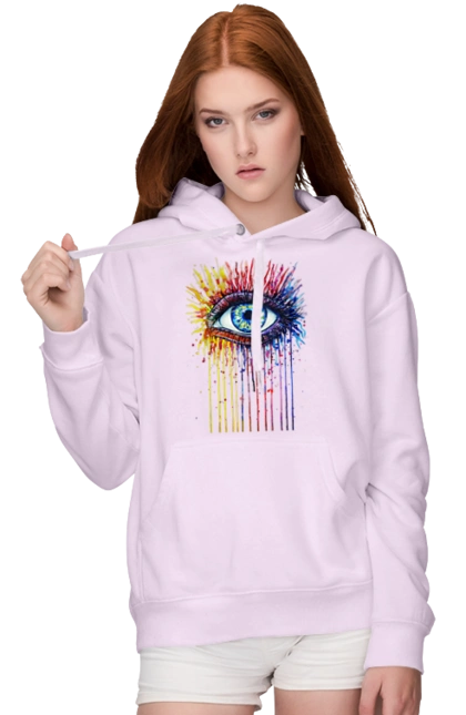 Colorful Flowing Eye