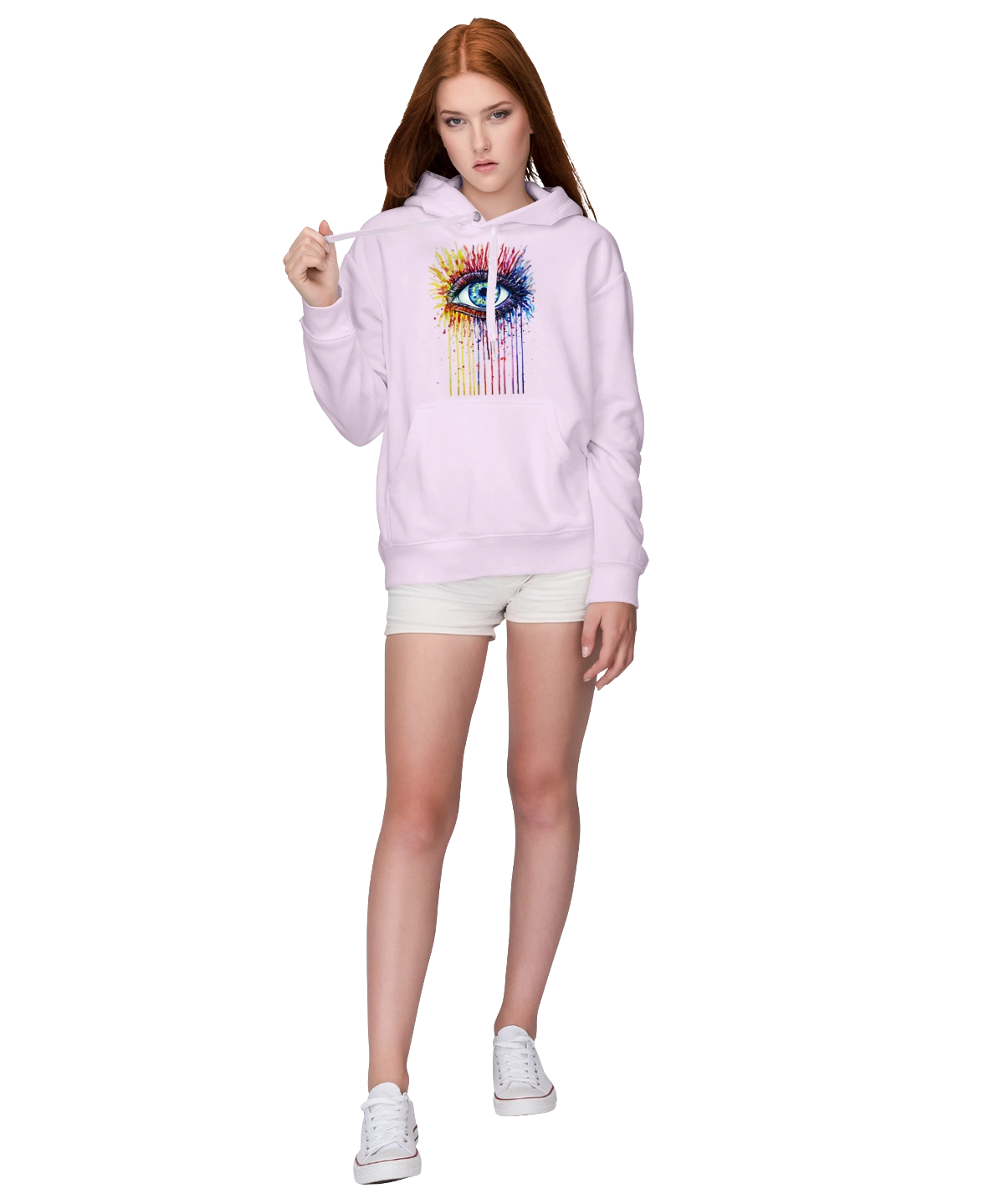 Colorful Flowing Eye