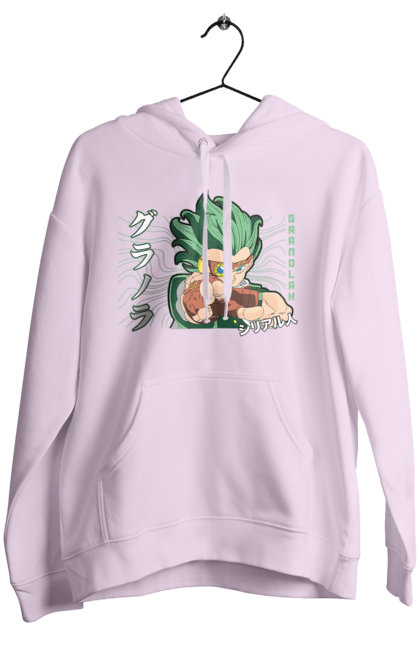 Women's hoodie with prints Dragon Ball Granolah. Anime, dragon ball, goku, granolah, manga, tv series, vegeta. 2070702